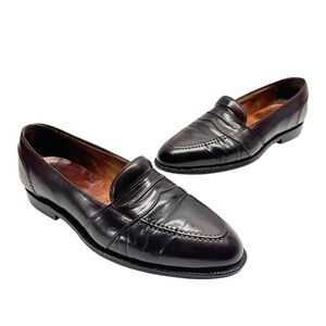Alden Restoration Brown Leather Penny Loafer Dress Shoe 10.5 C/E 684
